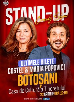 Botoșani: Costel și Maria Popovici - Stand Up Comedy Show