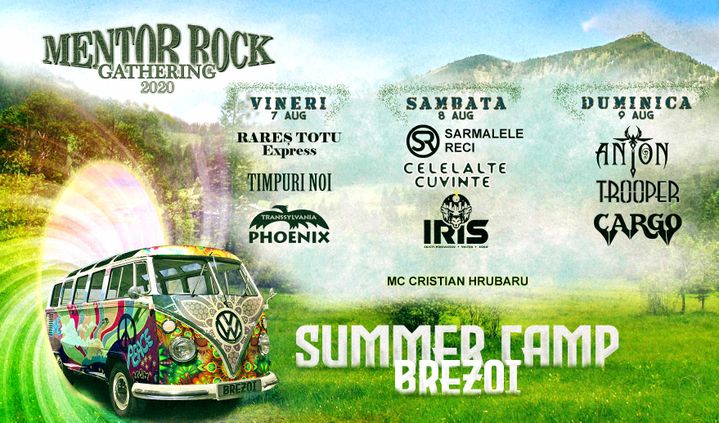 Mentor Rock Gathering - Summer Camp Brezoi