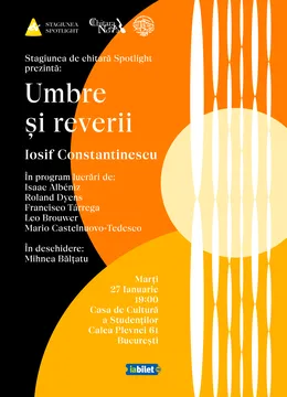 Recital de chitară „Umbre și Reverii”