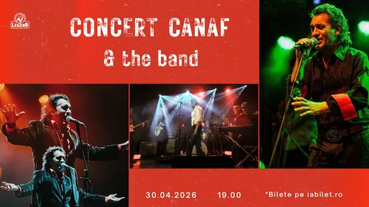 Iasi: Concert Canaf & the band