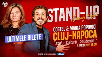 Cluj-Napoca: Costel și Maria Popovici - Stand Up Comedy Show