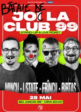 Bătaie de joi cu Mincu, I. State, Frîncu & Birtaș la Club 99