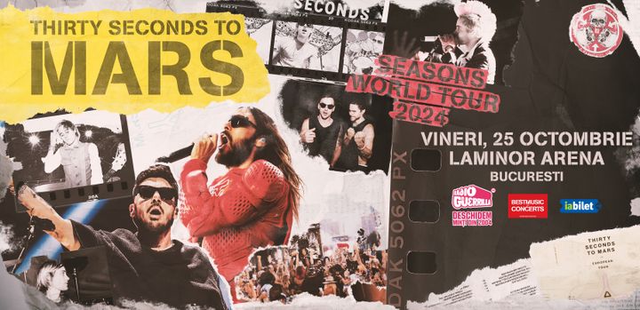 Concert Thirty Seconds to Mars la Bucuresti