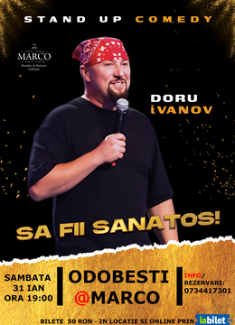 Odobesti: Stand up comedy cu iVanov