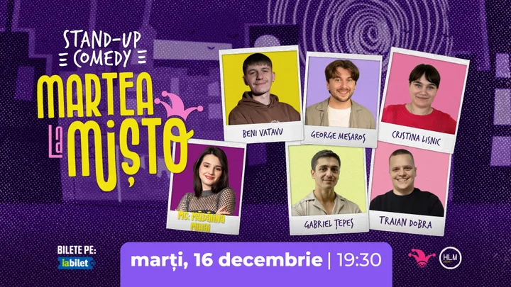 The Fool: Marțea la Mișto cu Beniamin Vătavu, George Mesaroș, Gabriel Țepeș, Traian Dobra și Cristina Leșnic