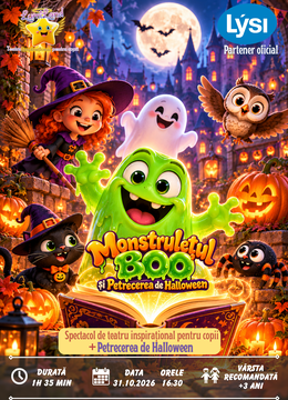 Monstruletul Boo și Petrecerea de Halloween