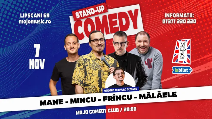 Stand-up Comedy Show cu Mincu, Frincu, Mane si Malaele