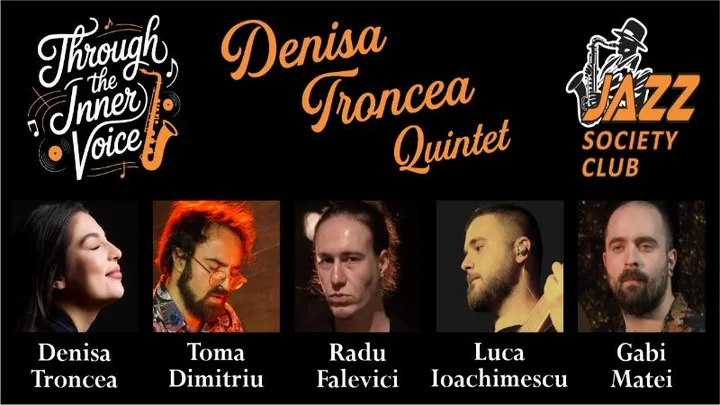 Galati: Denisa Troncea Quintet - "Through the inner voice"