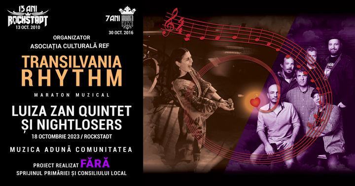 Brașov: Luiza Zan Quintet si Nightlosers - TRANSILVANIA RHYTHM