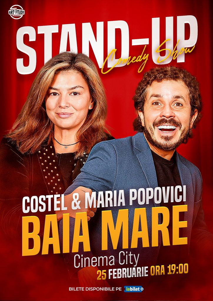 Baia Mare: Costel și Maria Popovici - Stand Up Comedy Show