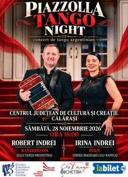 Calarasi: Piazzolla Tango Night ( Concert de tango argentinian)