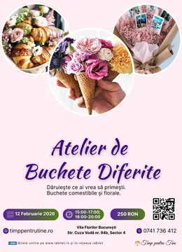 Atelier de Buchete Diferite