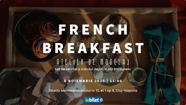Cluj-Napoca: Mon Petit Déjeuner - atelier de modelat vase pentru un mic dejun frantuzesc