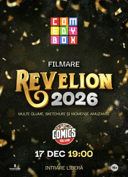 Filmare Revelion 2026 la ComicsClub!