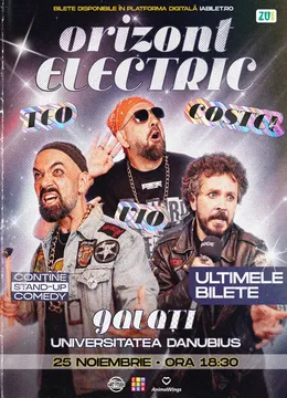 Galați: Teo, Vio și Costel - Orizont Electric | Stand Up Comedy Show 1