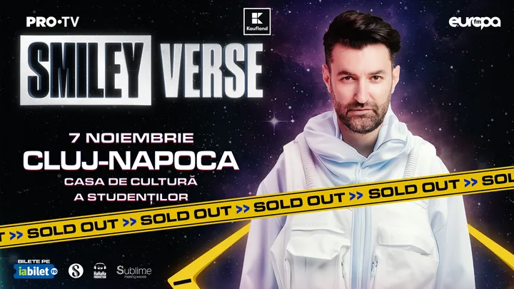 Smiley @ Cluj-Napoca - “SMILEYVERSE” - Joi - 19:30