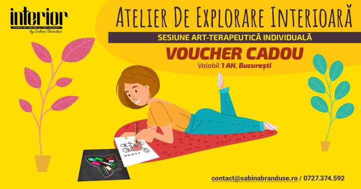 Voucher - Atelier de explorare interioară pentru adulți și adolescenți