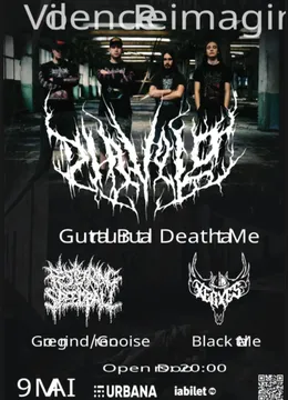 Iași: Violence Reimagined - Concert Diavolo | FESTERING SPEEDBALL | XERXES