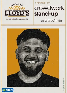 Lloyd's: Stand up Comedy Crowd Work cu Edi Rădoiu