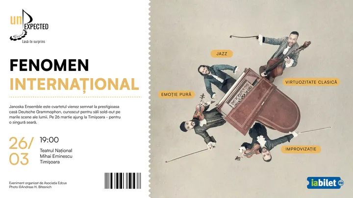 Timisoara:  Unexpected Concert si Janoska Ensemble