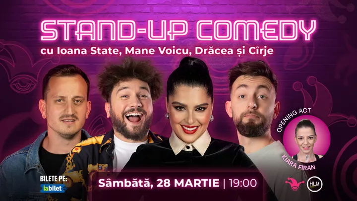 The Fool: Stand-up comedy cu Ioana State, Mane Voicu, Drăcea și Cîrje