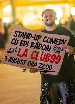 Stand Up Comedy cu Edi Rădoiu | CrowdWork la Club 99