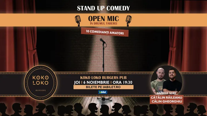 Seară de comedie la Koko Loko