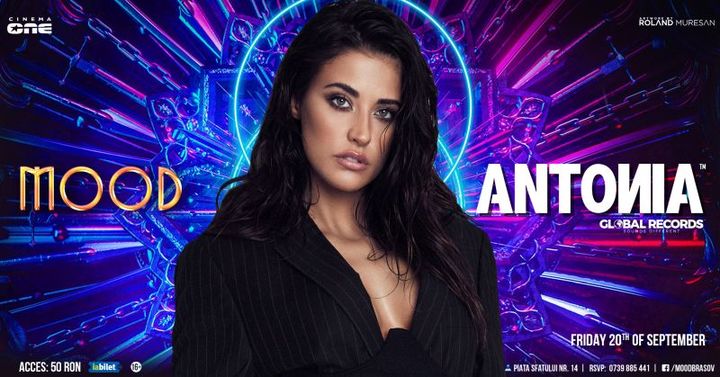 Concert Antonia live la Mood Club