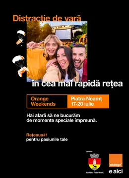 Piatra-Neamt: Orange Weekend