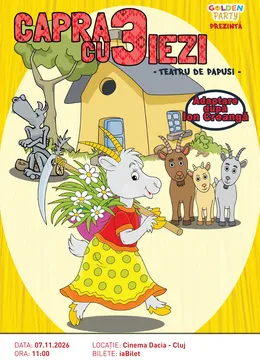 Cluj-Napoca: Capra cu 3 iezi