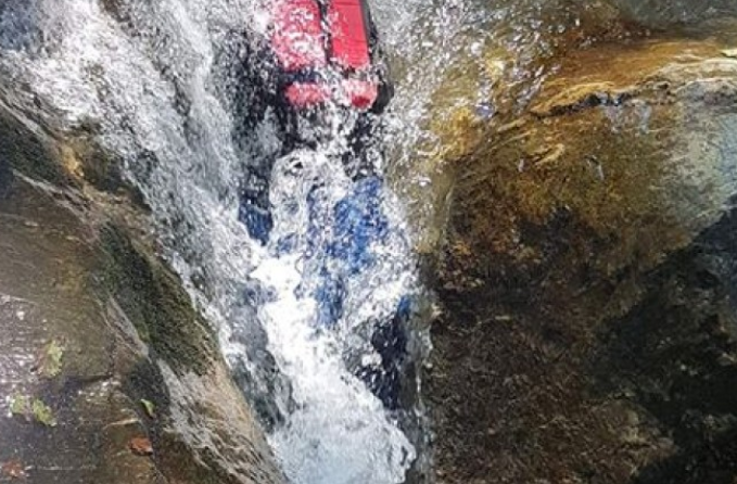 Canyoning la Porumbacu - o noua experienta plina de adrenalina