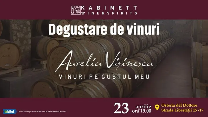 Targu Mures: Degustare de vin Aurelia Visinescu