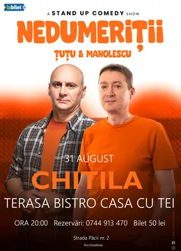 Chitila: Stand-up Comedy - Dan Tutu si Cristi Manolescu