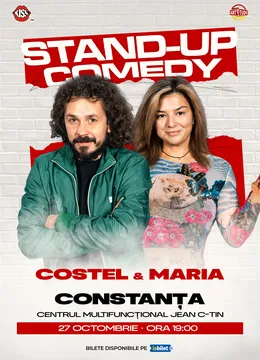 Constanța: Costel și Maria Popovici - Stand Up Comedy Show