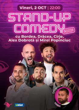 The Fool: Stand-up comedy cu Bordea, Drăcea, Cîrje, Alex Dobrotă și Mirel Popinciuc