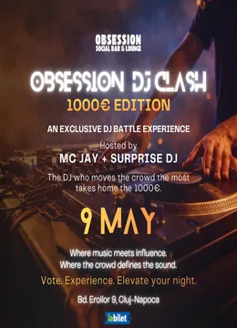 Cluj-Napoca: Dj Battle Experience @ Obsession Club