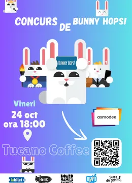 Iasi: Concurs de Bunny Hops @ Board Games Events