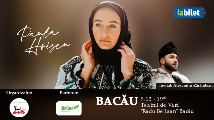 Bacau: Concert de colinde Paula Hriscu: M-o trimis mama la capre!