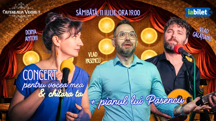 Concert pentru vocea mea si chitara ta - Invitat special: Pianul lui