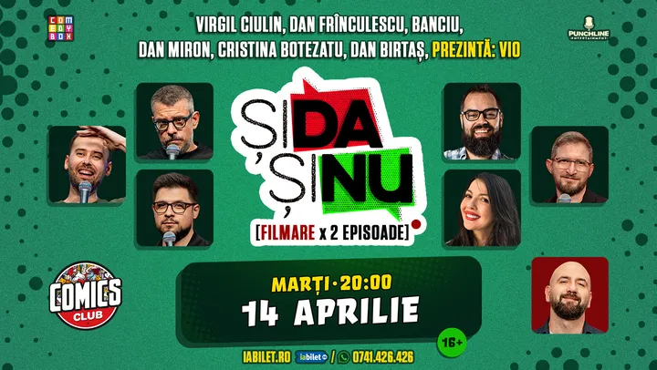 FILMARE "Și da și nu" la ComicsClub!