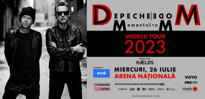 Concert Depeche Mode si HÆLOS la Bucuresti pe Arena Nationala