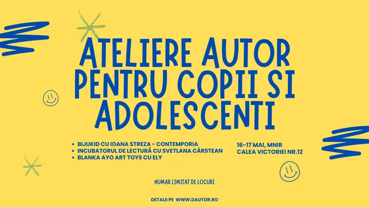 AUTOR - Ateliere pentru Copii si Adolescenti - Târg Internațional de Bijuterie Contemporană