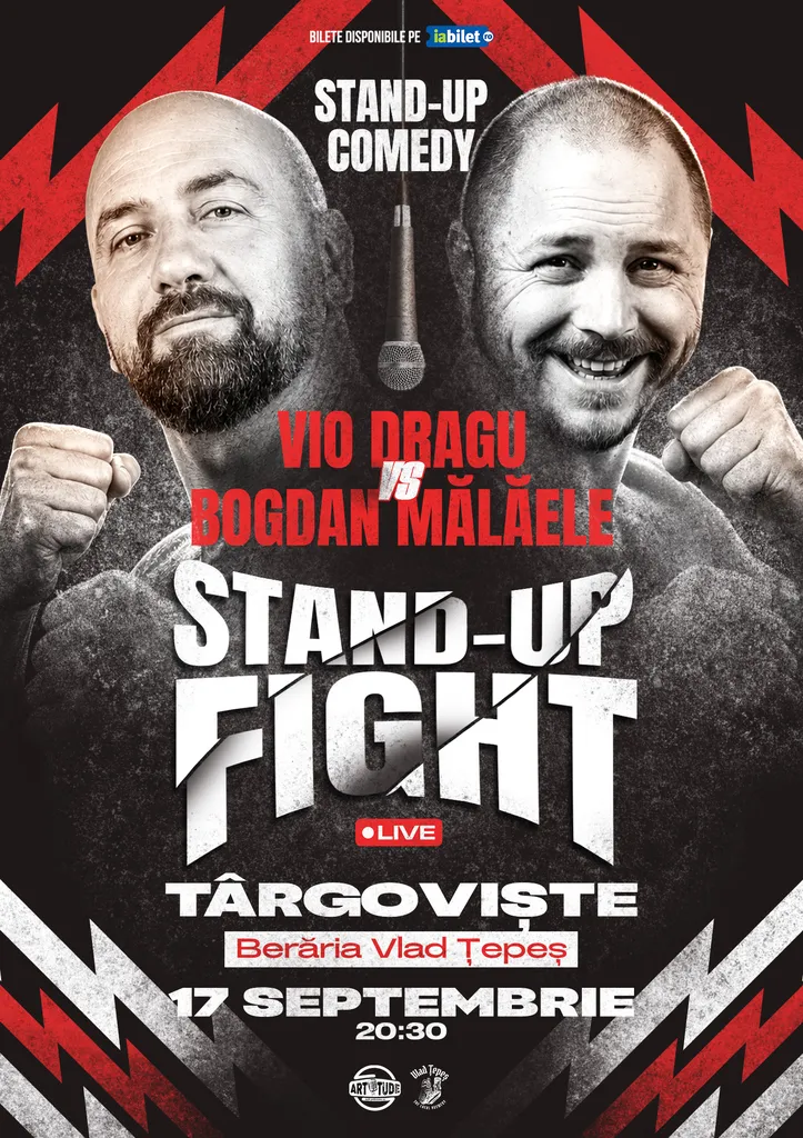 Târgoviște: Stand-Up Fight cu Vio și Mălăele | Stand Up Comedy Show