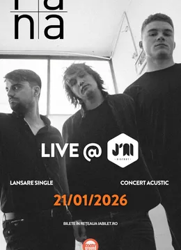 Concert acustic Rana - lansare de single