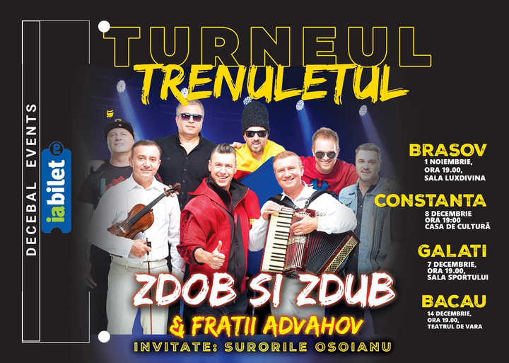 Constanta: Turneul Trenulețul - Concert Zdob și Zdub