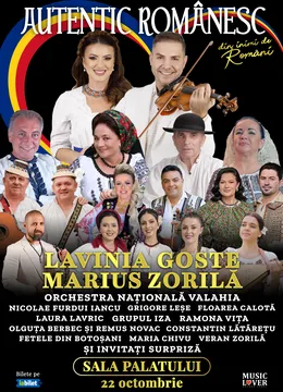 „Autentic Romanesc – Din inimi de români” @ Lavinia Goste & Marius Zorilă