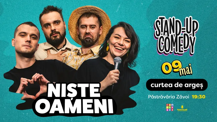 Curtea de Argeș: Stand-up Comedy cu Mirică, Luiza, Mitran și Virgil | Niște Oameni