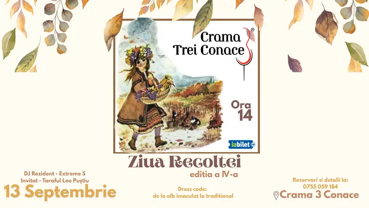 Buzau: Ziua Recoltei - Crama 3 Conace