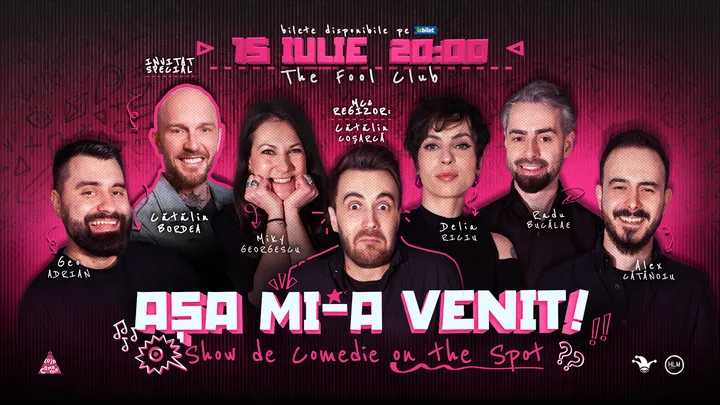 The Fool Terasa: Așa mi-a venit! | Show de comedie on the spot