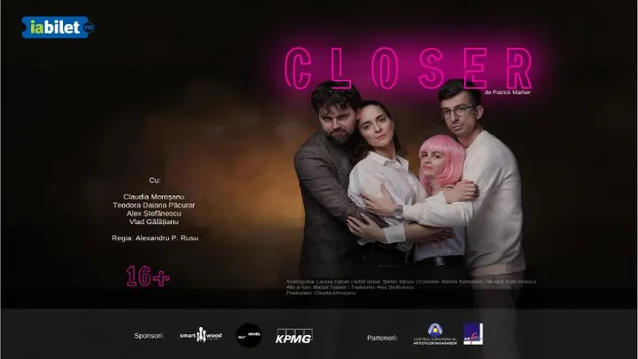 Brasov: Closer de Patrick Marber - Premiera